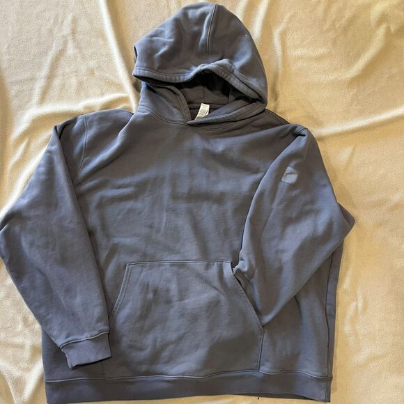 Alo Yoga Renown Heavy Weight Hoodie Fog SZ 2XL Pullover Limited Edition FOG EUC - Picture 3 of 9